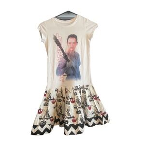 Star Wars Custom Made Girl's Rogue One Rey Dress Approx Size 7/8 Y Read Measure